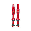 Muc-Off Big Bore Lite Tubeless Valve 75mm Pair - Red