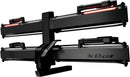 Piston Pro X Hitch Bike Rack - 2-Bike 1.25" Receiver LED Lights 4-Pin Plug Kashima Coat Galaxy Gray