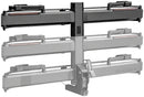 Piston Pro X Hitch Bike Rack Add-On - 1-Bike LED Lights 4-Pin Plug Kashima Coat Galaxy Gray