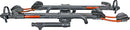 Kuat NV 2.0 Hitch Bike Rack - 2-Bike 2" Receiver Metallic Gray/Orange