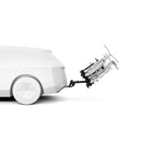 Thule Epos Platform Hitch Bike Rack With Lamp Kit - 2-Bike 1-1/4" 2" Receiver BLK