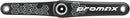 Promax CK-1 Carbon Crankset - 165mm  2-PC Direct Mount SRAM 3-Bolt 30mm Spindle BLK