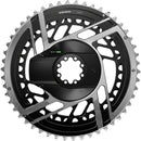 SRAM RED AXS 2x Power Meter Chainring Kit - 46/33t 2x12-Speed 8-Bolt Direct Mount BLK/Silver E1