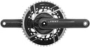 SRAM RED Crankset - 172.5mm 2x 12-Speed 46/33t 8-Bolt Direct Mount DUB Spindle Interface Natural Carbon E1