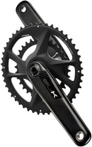 Full Speed Ahead SL-K 2x Modular Carbon Crankset - 165mm For Shimano HG+ 12-Speed 50/40t DM/90 BCD 30mm 386EVO Spindle BLK