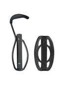 Delta Single Bike Wall Mount Rack with Tire Tray: Holds One Bike Black