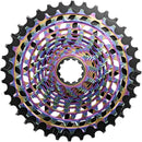 SRAM RED XG-1290 Cassette - 12-Speed 10-36t For XDR Driver Body Rainbow E1