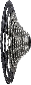 Shimano Deore XT CS-M8200-12 Cassette - 12-Speed 9-45t Hyperglide+ Micro Spline Gray/Silver