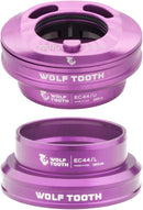 Wolf Tooth Premium Internal Headset - EC44 Upper / EC44 Lower For Enve In-Route System Only Purple