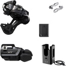 Shimano Deore XT M8250 Di2 Wireless Upgrade Kit - M8250-GS Rear Derailleur M8250-IR I-SPEC EV Shifter Battery Charger Quick Link