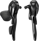 microSHIFT R9 Drop Bar Shift/Brake Lever Set - 3 x 9-Speed Shimano Compatible BLK