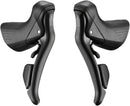 microSHIFT Sword Black Drop Bar Shifter/Brake Lever Set - 2 x 9-Speed Black
