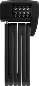 Abus BORDO Lite Mini 6055C/60 Folding Lock - Combination 2 5mm SH Bracket BLK