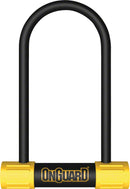 OnGuard BullDog Series U-Lock - 3.5 x 7" Keyed Black/Yellow Includes bracket