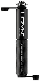 Lezyne Pocket Drive Pro Mini Pump - Aluminium 160psi Presta/Schrader With Mount BLK