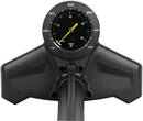 Topeak Joeblow Urban Ex Floor Pump - Steel Barrel / Plastic Base  3.5" Base Mount Gauge 120 Psi /8 Bar Smarthead BLK/Sand
