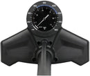 Topeak Joeblow Roadie Ex Floor Pump - Steel Barrel / Plastic Base 3.5" Base Mount Gauge 160 Psi /11 Bar Smarthead BLK/Blue