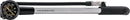 Topeak Pocket Shock DXG XL Shock Pump Analog SV 360psi 12` Aluminum Silver