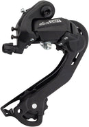 microSHIFT M21 Rear Derailleur - 67 Speed Long Cage Black