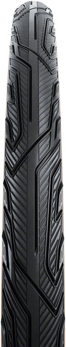 Continental Pure Contact Tire - 27.x 2.2 Clincher Folding BLK/Graphite Reflex Vectran / PolyX Breaker E50