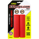 ESI grips MTB Ribbed Extra Chunky Silicone Grips Red