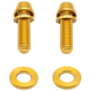 Better Bolts Titanium Post Mount Caliper Bolts Gold 2/Count