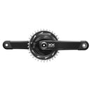SRAM XX SL T-Type Power Meter Power Meter Crankset Speed: 12 Spindle: 28.99mm BCD: Thread Mount 34 DUB 165mm Black Boost