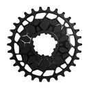 Works Components GEO SRAM GXP Chainring Teeth: 30 Speed: 12 BCD: Direct Mount SRAM 3 Bolt Front 7075-T6 Aluminum Black