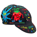 Cinelli Cycling Cap Binkow Art Best Friends Black