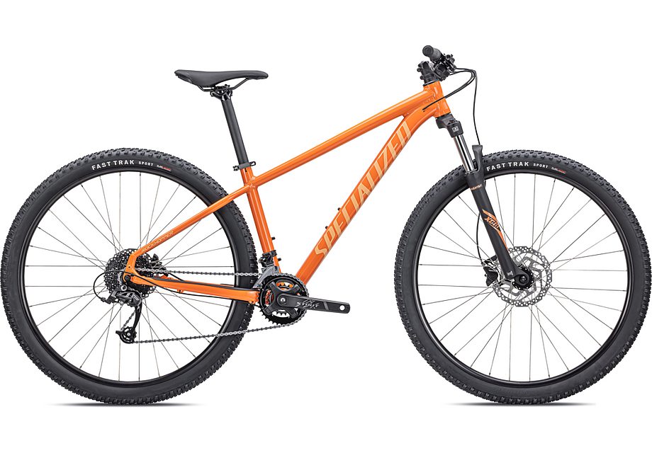 2024 Specialized rockhopper sport 29 bike gloss blaze ice papaya xl