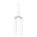 RockShox Alloy Tapered CSU ZEB (A1+) DebonAir 44OS Black