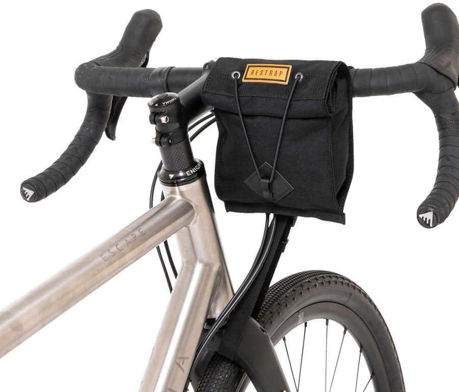 Restrap Tech Handlebar Bag Small Black