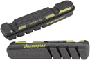 SwissStop BLK Prince Brake Pads - Shimano/SRAM Cartridge Type For Carbon Rims
