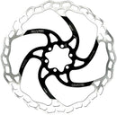Galfer 203mm Rotor 6-Bolt  1.8mm Black/Silver