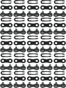 KMC Z410 Master Link - Single Speed 1/2" x 1/8" Black 25 Pairs