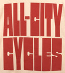 All-City Week-Endo Mens T-Shirt - Ivory Red 3X-Large