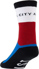 All-City Parthenon Party Sock - White Red Blue Black Large/X-Large