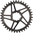 Wolf Tooth Direct Mount Chainring - 38t SRAM Direct Mount For SRAM 3-Bolt 6mm Offset Drop-Stop Flattop Compatible BLK