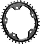 Absolute Black 5x110BCD CX 1X Oval Chainring 42T - Black