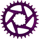 e*thirteen Helix R Guidering - 30t 11/12-Speed 3mm Offset SRAM 3-Bolt DM Eggplant