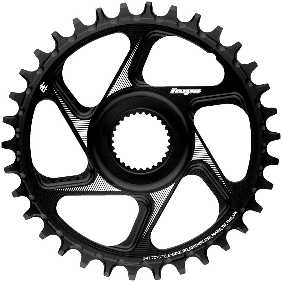 Hope Bosch Gen eBike Chainring 36t Black