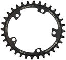 Wolf Tooth CAMO Aluminum Elliptical Chainring - 34t Wolf Tooth CAMO Mount Drop-Stop ST Shimano 12 Speed HG+ BLK