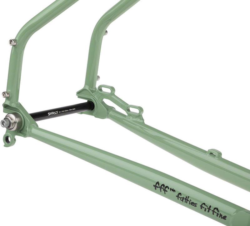 Surly Grappler Frameset - 27.5 Steel Sage Green Medium