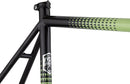 All-City Zig Zag Frameset - 700c Steel Honeydew Bling 49cm