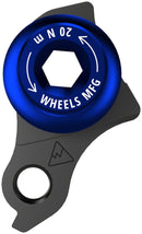 Wheels Manufacturing Universal Derailleur Hanger - 487-6 For Trek ABP MTB Frames designed to accept SRAM UDH BLK/Blue
