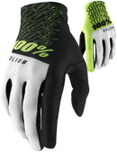 100% Celium Gloves - Yellow Full Finger Men's Large