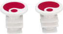 Ergon End Plugs for GA2/GA2Fat/GA3: Berry
