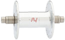 Phil Wood High-Flange Front Hub - 9 x 1 x 100mm Rim Brake Polished Silver 32h