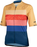 Salsa Team Polytone Women's Jersey - Goldenrod Dark Blue w/ Stripes X-Large