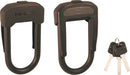 Hiplok D U-Lock and Cable Lock Black